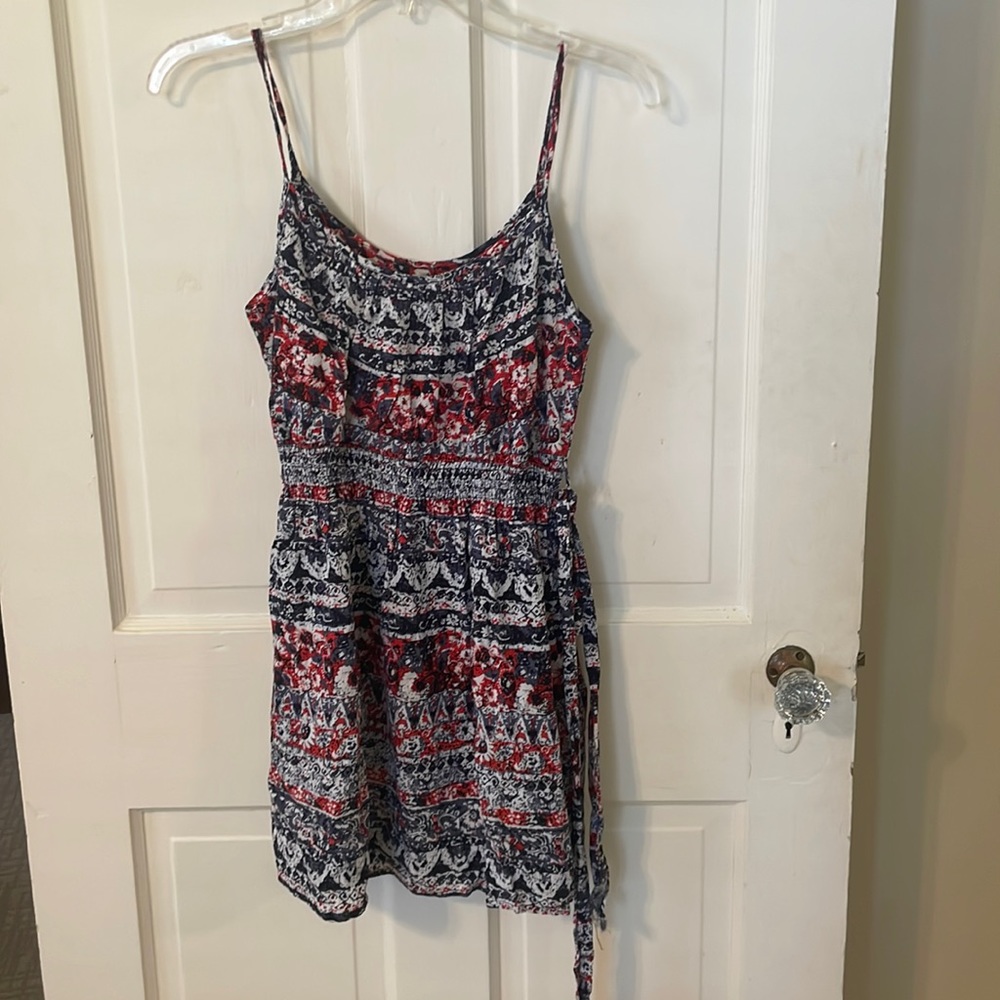 Western style paisley forever 21 romper dress